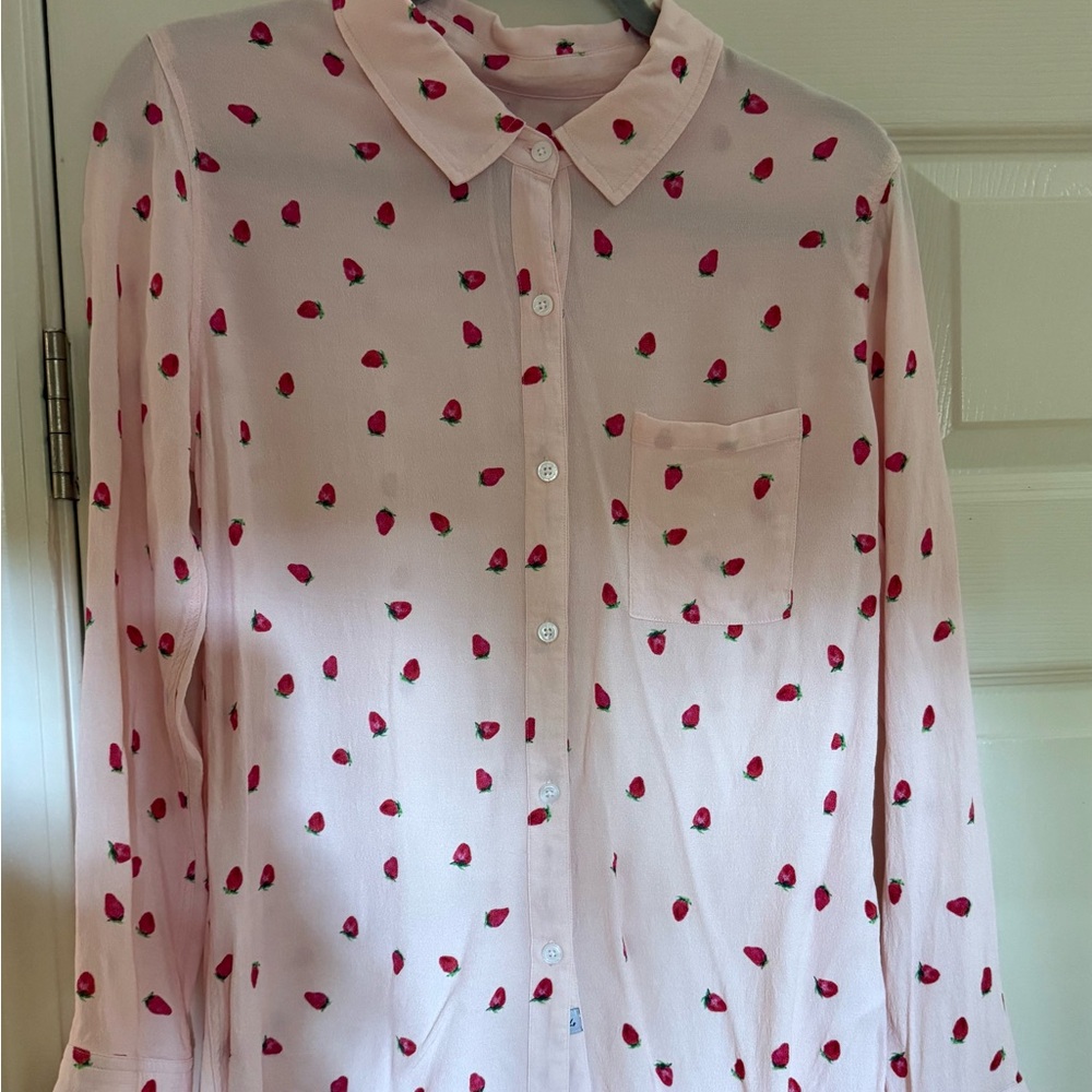 Rails Rosci Strawberries Blouse Medium